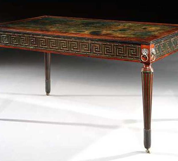 An early 19th Mahogany writing table