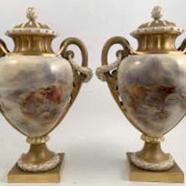 Pair of vases by John Stinton